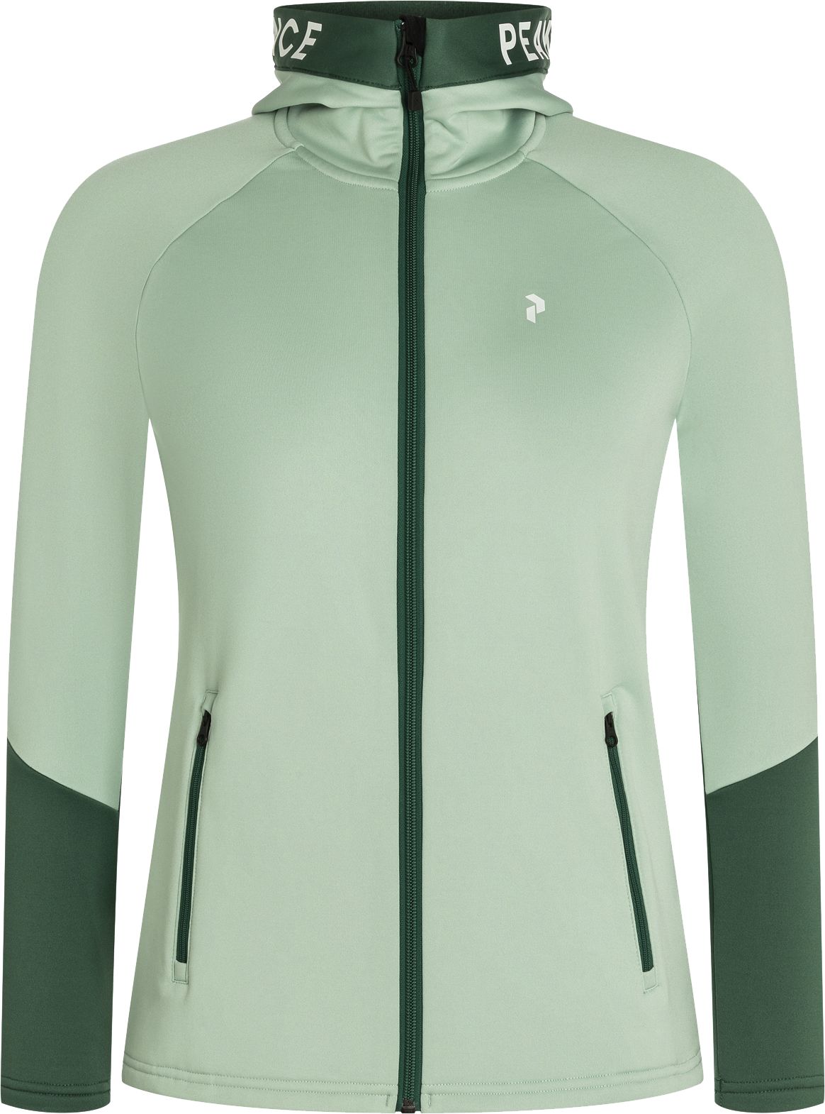 W Rider Mid Zip Hood